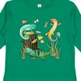 thumbnail image 4 of Inktastic Cute Lizards Hanging out Boys or Girls Long Sleeve Toddler T-Shirt, 4 of 5