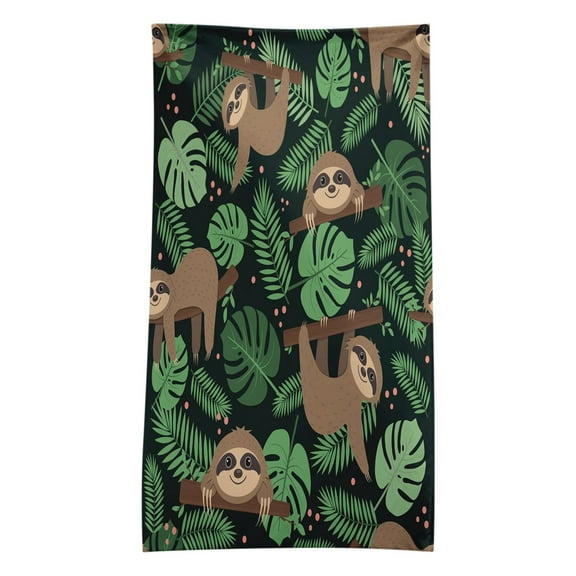 JeashCHAT Oversized Beach Towel for Kids , 30"x60" Animals Theme Multi-Purpose Towel, Extra Large Big Pool Swim Travel Soft Towels Blanket for Camping Swim Spa