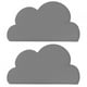 thumbnail image 2 of Mantel Individual NikouMX con Placa de Alimentación Impermeable 2 Piezas Forma de Nube, 2 of 8