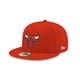 thumbnail image 1 of Gorra New Era NBA Chicago Bulls 59FIFTY Ajustada Talla 7 Roja, 1 of 2