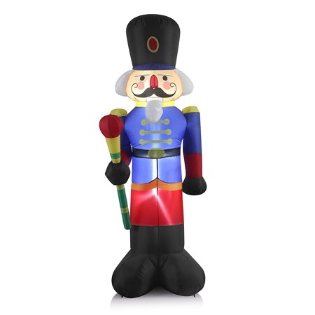 8ft Inflatable Christmas Nutcracker Indoor Outdoor Christmas