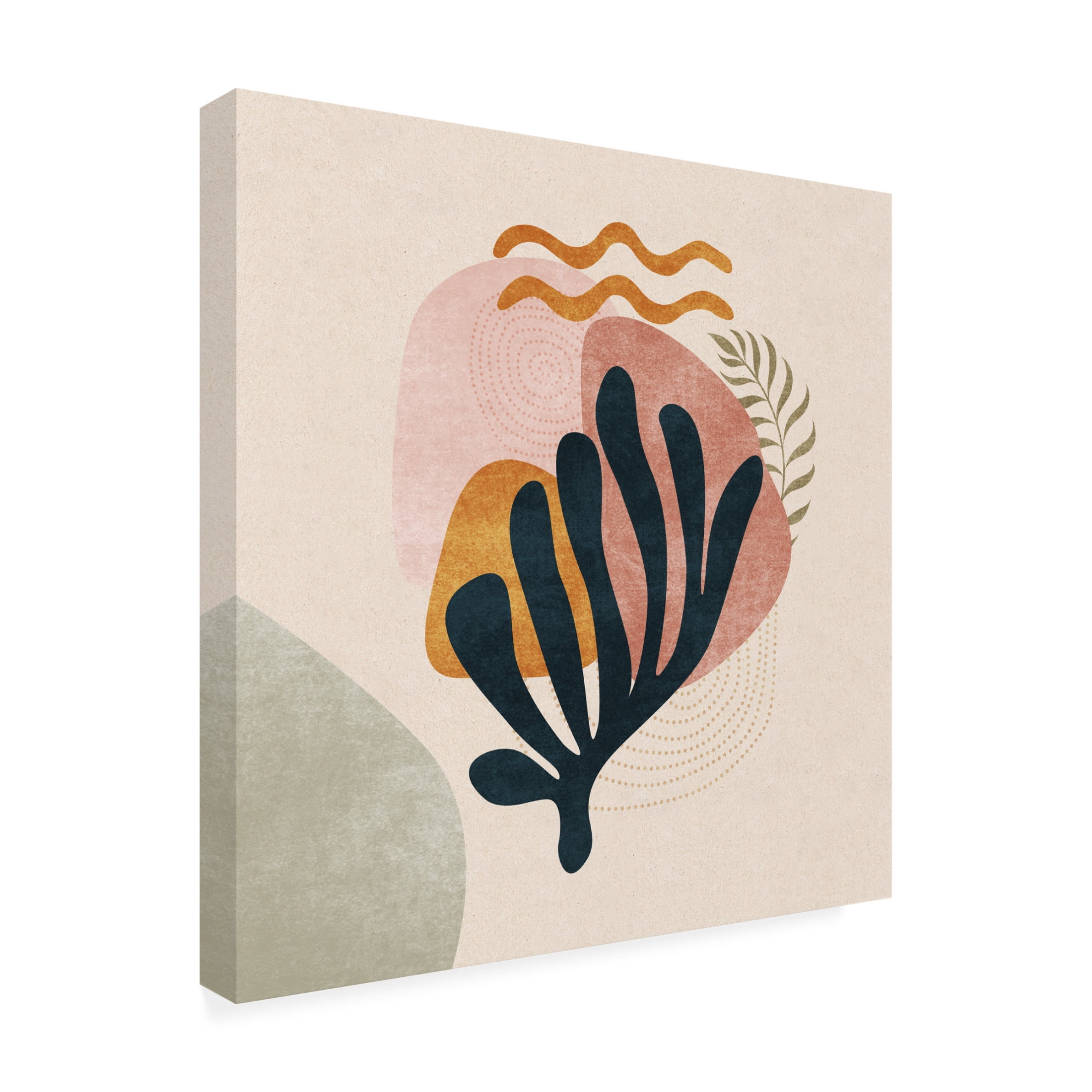Trademark Fine Art Emel Tunaboylu  Coral Canvas Wall Art