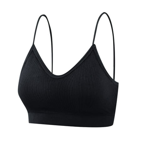 

ZHUASHUM Women Solid Lingerie Padded Bralette Bra