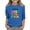 Blue, variant on Grblisyd GirlsTops 3/4 Sleeve Back To School Kids Cute Letter Print Crewneck T-Shirts Summer Blouse Graphic Tees 10-12 Years