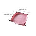 thumbnail image 4 of Alfombrilla de trasplante Alfombrilla de trasplante para jardín interior Paño Oxford Alfombrilla de trasplante plegable de PVC, rosa, 100x100cm kenally HA005036-09, 4 of 6