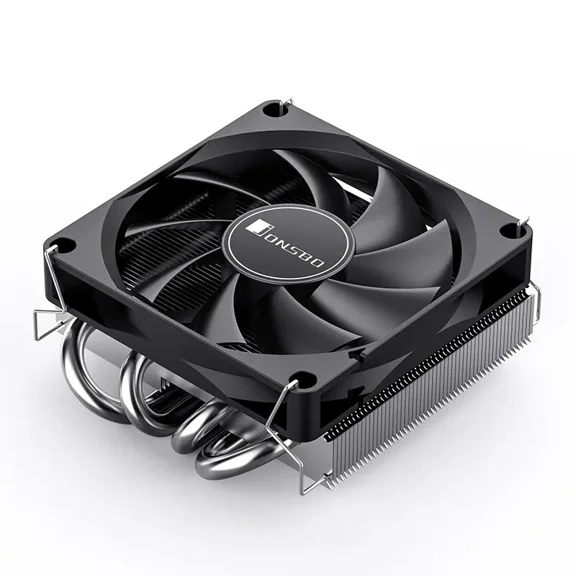 Jonsbo hp400s pressure profile CPU cooler 쿨러 4 heat pipes air cooling radiator quiet 90mm 4pin PWM fan ITX small case ITX cooler