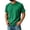 Light Green, variant on Men's Vintage Washed Crewneck Short Sleeve T Shirt Casual Loose Fit Retro Style Tee Breathable Lightweight Comfortable Tops