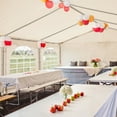 thumbnail image 6 of ModFusion 16' x 32' PVC Tent, Wedding Event Shelters with Upgraded Canopy and Removable Sidewalls in White, 6 of 10
