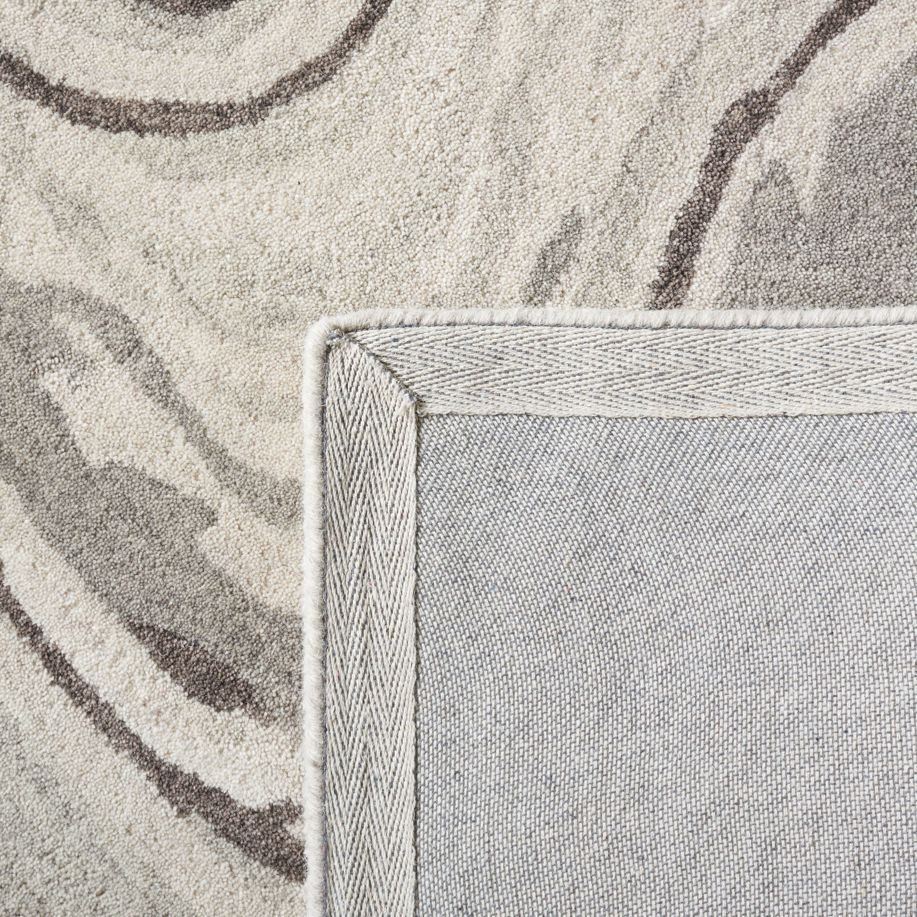 SAFAVIEH Soho Vasilis Abstract Area Rug, Grey/Gold, 5' x 8'