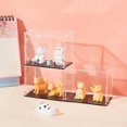 thumbnail image 2 of 3Pack Clear Acrylic Display Case Action Figures Display Boxs Assemble Collectibles Box Dustproof Protection Box Showcase, 2 of 10