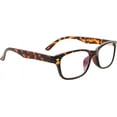 thumbnail image 4 of Multi Focus Progressive Reading Glasses 3 Powers in 1 Reader for Men and Women (Tortoise - Rectangle, 2.00), 4 of 6