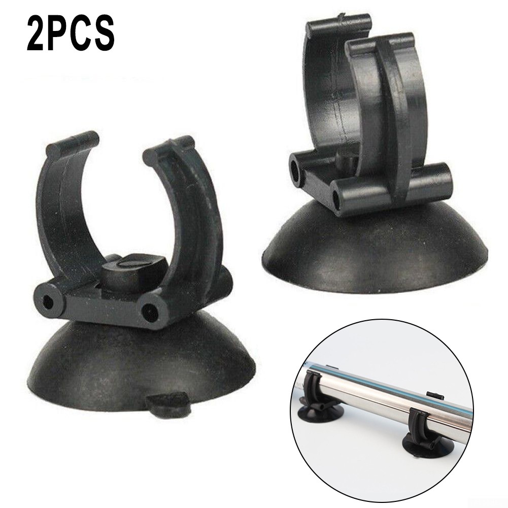 2 x Replacement Aquarium Heater Suction Cups Clips Suckers Fish Tank