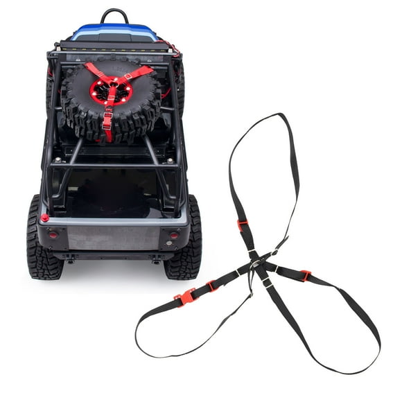 1/10 rc car kit de sangle de pneu de rechange, pneu en nylon fixe y sangle Y ajustement Traxxas UDR, axial SCX10