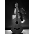 thumbnail image 2 of Kanovits, Gabor 14x18 Gold Ornate Wood Framed with Double Matting Museum Art Print Titled - Girl With Guitar, 2 of 4