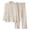 Khaki_003, variant on Tai Chi Martial Arts Suit Long Sleeves Cotton Linen Morning Exercise Uniform Kung Fu Clothing Training Apparel White M