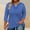 Blue plus size polka dot blouses a1, variant on thefmos Women Plus Size Polka Dot V Neck 3/4 Sleeve Blouses for Women Cute Trendy Loose Fit Casual Pullover Tops Fall Winter Business Work Clothes Comfy Tshirt, Gray L