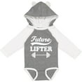 thumbnail image 3 of Inktastic Future Lifter Weightlifting Boys Long Sleeve Baby Bodysuit, 3 of 5