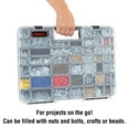 thumbnail image 6 of Portable Storage Case with Secure Locks and 55 Small Bin Compartments for Hardware, Screws, Bolts, Nuts, Nails, Beads, Jewelry and More by Stalwart, 6 of 6