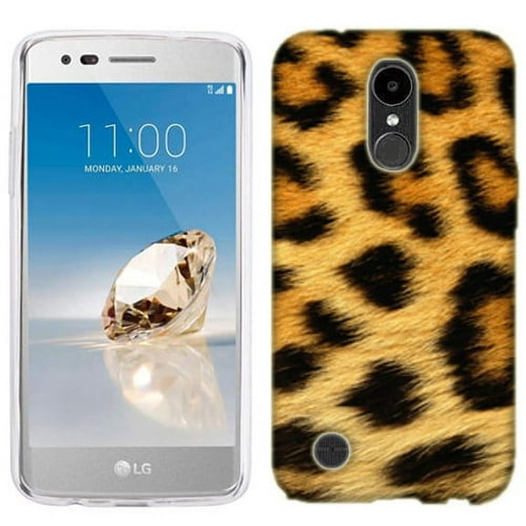 MUNDAZE LG Aristo 2 Plus Skin Case Cover Classic Leopard