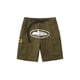 thumbnail image 3 of Pantalones cortos holgados de pierna ancha con hebilla lateral y múltiples bolsillos de estilo europeo y americano para hombre, 3 of 5