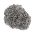 thumbnail image 2 of Curly Gray Short , Synthetic Gray Black Short Hair Replacement With Bangs For Dating For Women, 2 of 8