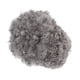 thumbnail image 5 of Peluca afro para mujer NikouMX rizada corta gris negro con flequillo, 5 of 8