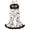 White, variant on Cotton Halloween Romper Toddler Baby Girls Halloween Jumpsuit Sleeveless Sling Flared Bottoms Pumpkin Romper