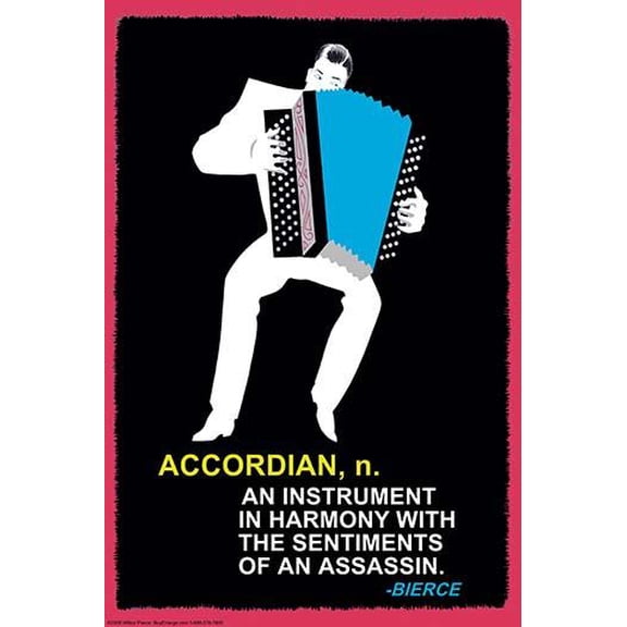 Accordion n.- Fine Art Canvas Print (20" x 30")