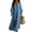 Blue, variant on Yfalhf Women Boho Lace V‑Neck Batwing Sleeve Maxi Dress, Flow‑y Oversized Beach Vacation Dress, Photo‑Ready Long Dress for Summer Holiday Getaways,Pink,S
