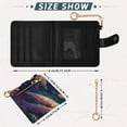 thumbnail image 3 of Small Wallet For Women Bifold Leather Pocket Coin Credit Card Holder With RFID Blocking Turtles Swimming, 3 of 6
