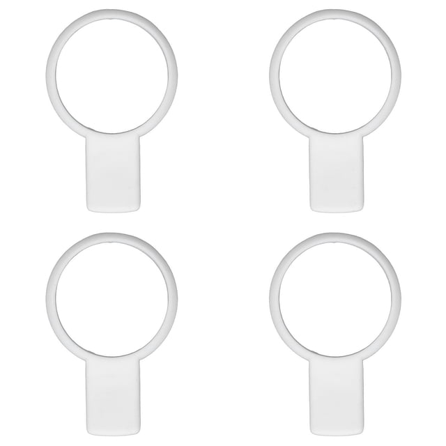 4PCS Tennis Grip Trainer Aid Tennis Tennis Racket Trainer Tool for Outdoor Sports Competitions White