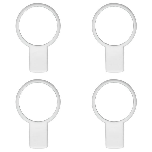 4 Uds. Herramienta de entrenamiento de raqueta de tenis para entrenamiento de agarre de tenis para competiciones deportivas al aire libre blanco YUNYI BRAND Deportes