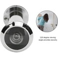 thumbnail image 2 of 220 Degree Viewing Angle Safety Door Viewer with Back Cover, Anti Theft Door Viewer for Wood, Fiberglass or Metal Door (Extended 16mm Light Aperture 16-23mm Door), 2 of 5