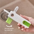 thumbnail image 3 of 4 in 1 Cup Lid Cleaning Brush for Baby Bottle Gap Tight Spaces, Home Kitchen Cleaning Tools, 3 of 7