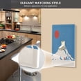 thumbnail image 5 of Yayeee Toggle Light Switch Wall Plate 1-Gang 4.5"x2.7" Home Decorative Outlet Cover, Snow Mountain, 5 of 7