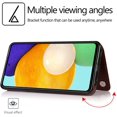 thumbnail image 3 of for Samsung Galaxy A52 Wallet Case with Card Holder,PU Leather Kickstand Card Slots Case Double Magnetic Clasp Durable Shockproof Cover for Samsung Galaxy A52 5G 6.5" Brown-SK, 3 of 11