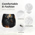 thumbnail image 4 of Salouo Full Moon Black Dragon Print Women's 2 in 1 Running Shorts Double-Layer Shorts Athletic Workout Gym Yoga Shorts Running Shorts for Women-X-Large, 4 of 7