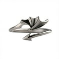 thumbnail image 2 of Devil Tail Ring Male And Female Couples Ring Opening Adju Stable Ring, 2 of 9