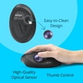 thumbnail image 3 of Ratón trackball inalámbrico Kensington TB450A Bluetooth LE 3 dispositivos, 3 of 5