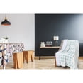 thumbnail image 3 of Bebelelo Faux Fur Reversible Soft Printed Knit Throw, Aqua Plaid Bear, 3 of 3