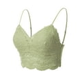 thumbnail image 3 of Made by Olivia Women's Crochet Laced Bralette Crop Cami Top, 3 of 7
