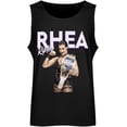thumbnail image 4 of Rhea Ripley Mens Hawaiian Sleeveless Shirts Graphic Cool Tees Shirts Summer Tank Tops for Men Cotton T-Shirt, 4 of 5