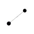 thumbnail image 4 of Sonducket Broche de perla exquisita, alfileres de esmalte a la moda, joyería de estilo Simple estético, decoraciones para chal, accesorios para el Día Accesorios de disfraces Negro/Corto Sonducket AP008831-04, 4 of 6