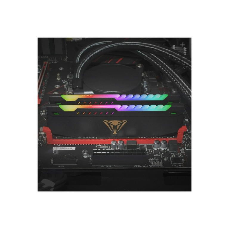 Patriot Viper Steel RGB 16GB DDR4 RAM, 3600MHz, XMP Intel