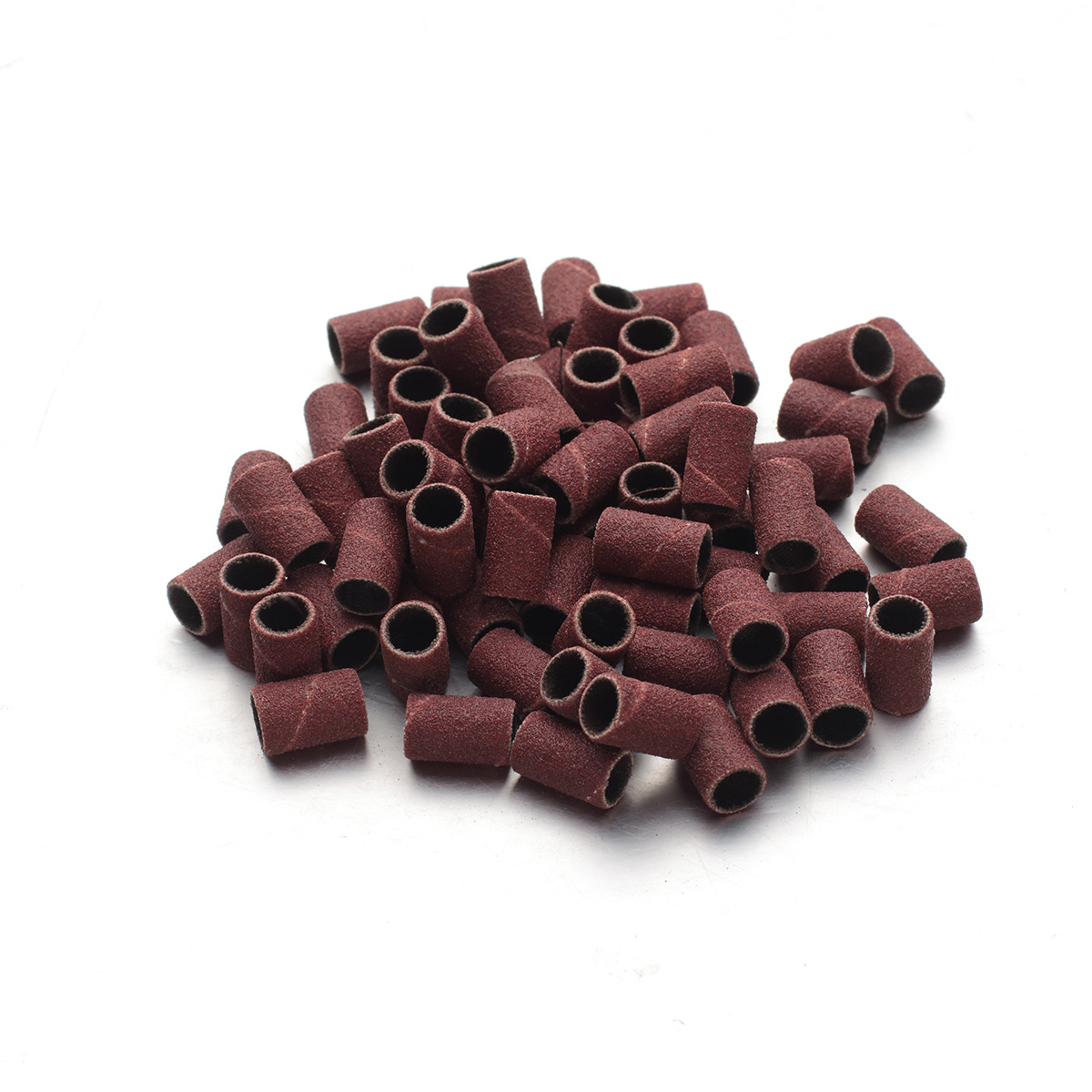 300pcs/set Sanding Band Nail Art Grinding Ring Manicure Sand Drill Band