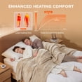 thumbnail image 2 of Colchón térmico Bedsure, impermeable, tamaño king, algodón, 2 of 9