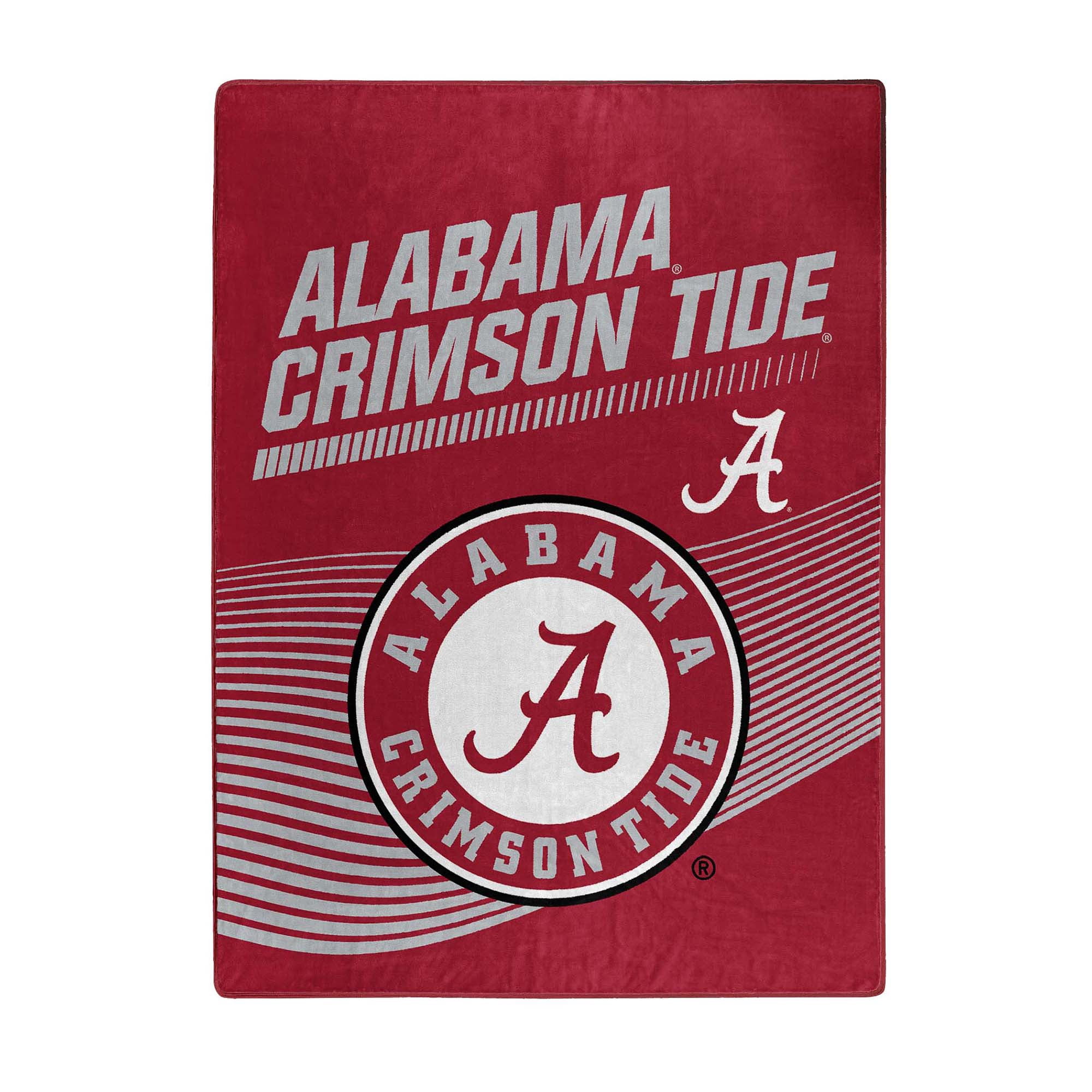 NCAA Officially Licensed Alabama Crimson Tide 60" x 80" Raschel Throw Blanket