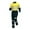 Yellow-workout set men, variant on Men's High Visibility Work Uniform Multi Pocket Zipper Front High Visibility Overalls Mechanics Reflective Coveralls,Yellow,XXXXL