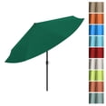 thumbnail image 6 of Pure Garden 10FT Patio Umbrella - Auto Tilt and Vented Canopy (Hunter Green), 6 of 7