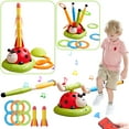 thumbnail image 1 of Juguete musical 3 en 1 para saltar, lanzar anillos Powza Powza Kids, 1 of 6